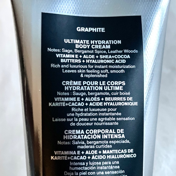 Graphite 24 hr Moisture Hydrating Body Cream - Picture 6 of 11